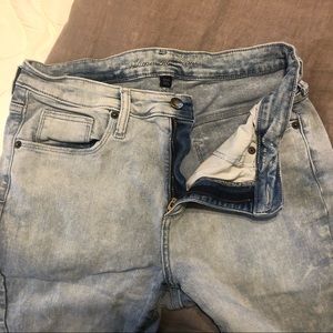 Universal Thread High Rise Frayed Ankle Skinny Jeans